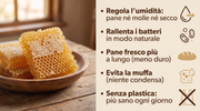 I benefici della cera d'api per conservare il pane