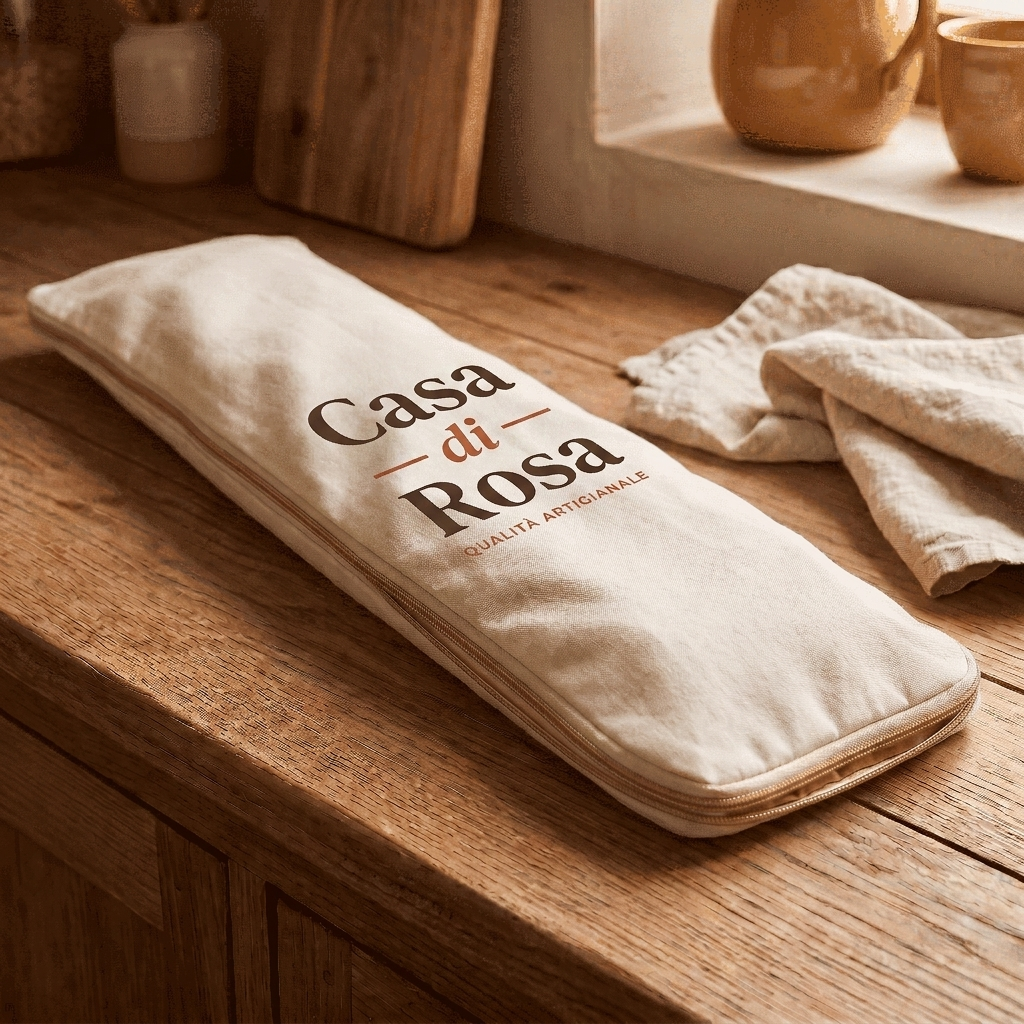 Sacchetto per Baguette Casa di Rosa in cucina