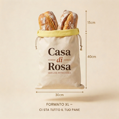 Formato XL - ci sta tutto il tuo pane - 30x40 cm